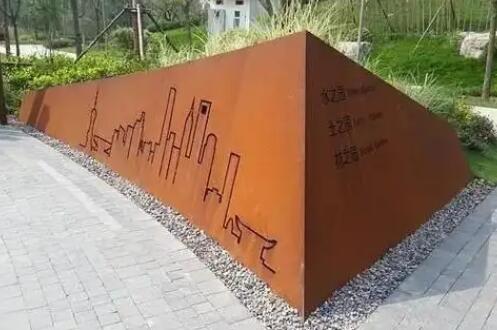 泉州耐候钢挡土墙